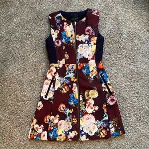 McGinn floral zip dress